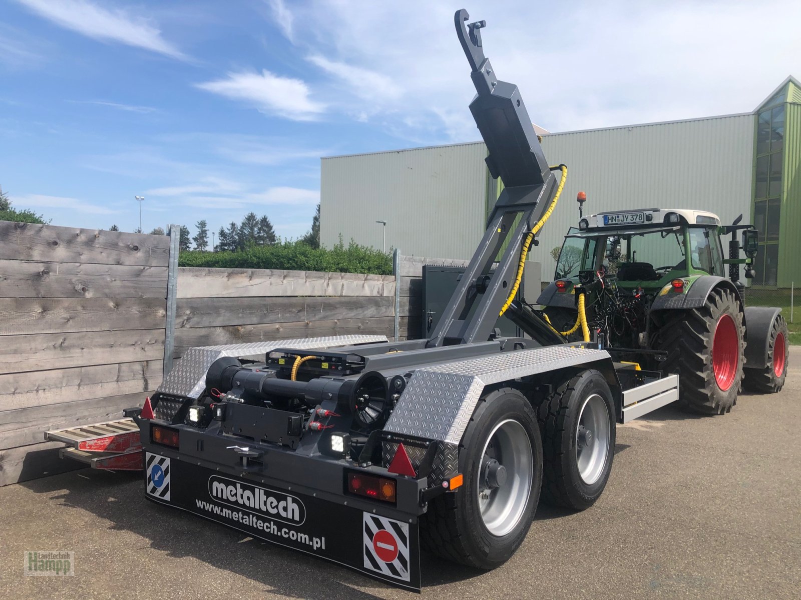 Hakenwagen du type Metaltech PH12 LS, Neumaschine en Straubenhardt-Feldrennach (Photo 1)