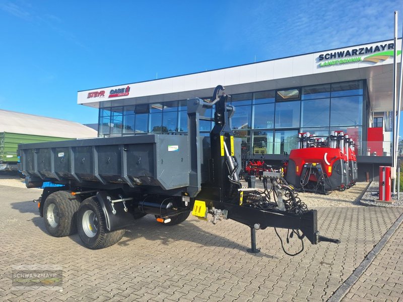 Hakenwagen Türe ait PRONAR T185/1 mit Baucontainer, Gebrauchtmaschine içinde Aurolzmünster (resim 1)