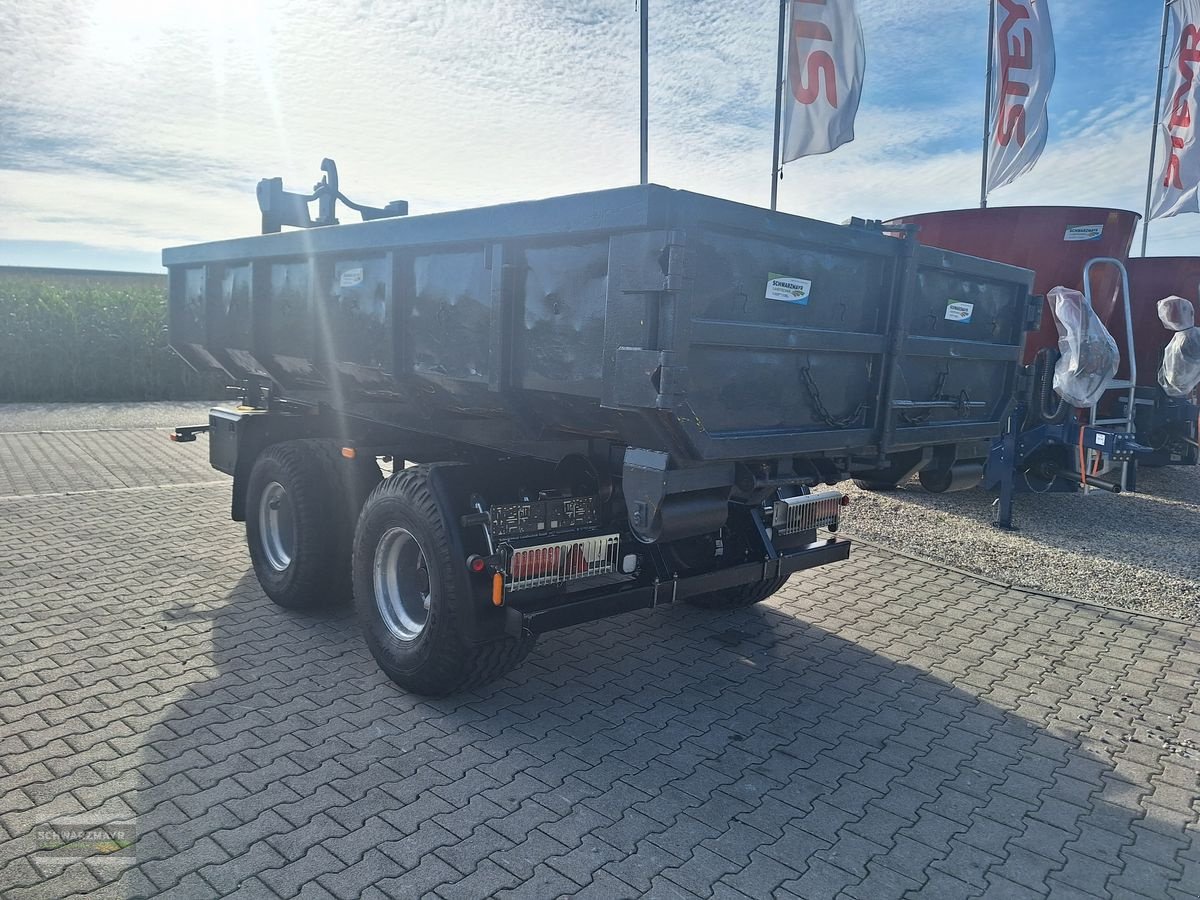 Hakenwagen des Typs PRONAR T185/1 mit Baucontainer, Gebrauchtmaschine in Aurolzmünster (Bild 3)