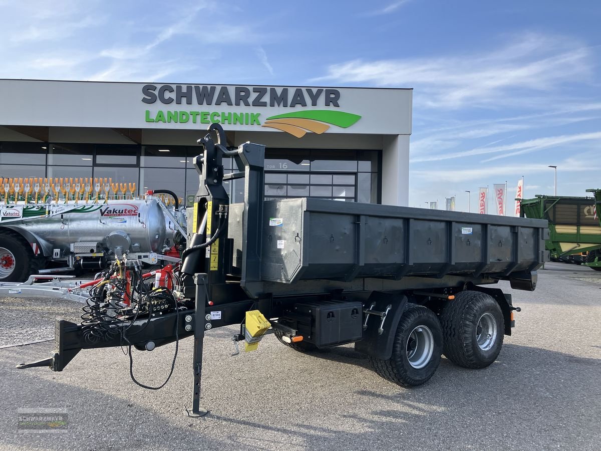 Hakenwagen des Typs PRONAR T185/1 mit Baucontainer, Gebrauchtmaschine in Gampern (Bild 1)