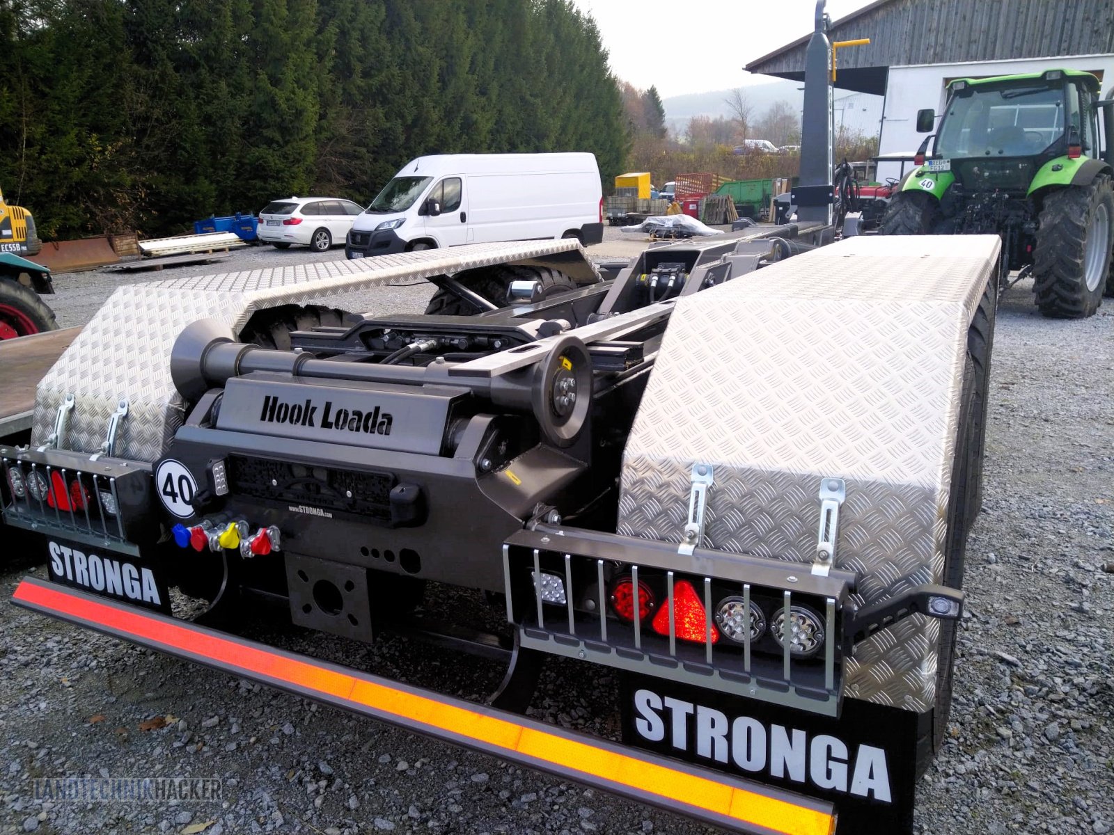 Hakenwagen del tipo Stronga HL 210, Neumaschine In Gotteszell (Immagine 4)