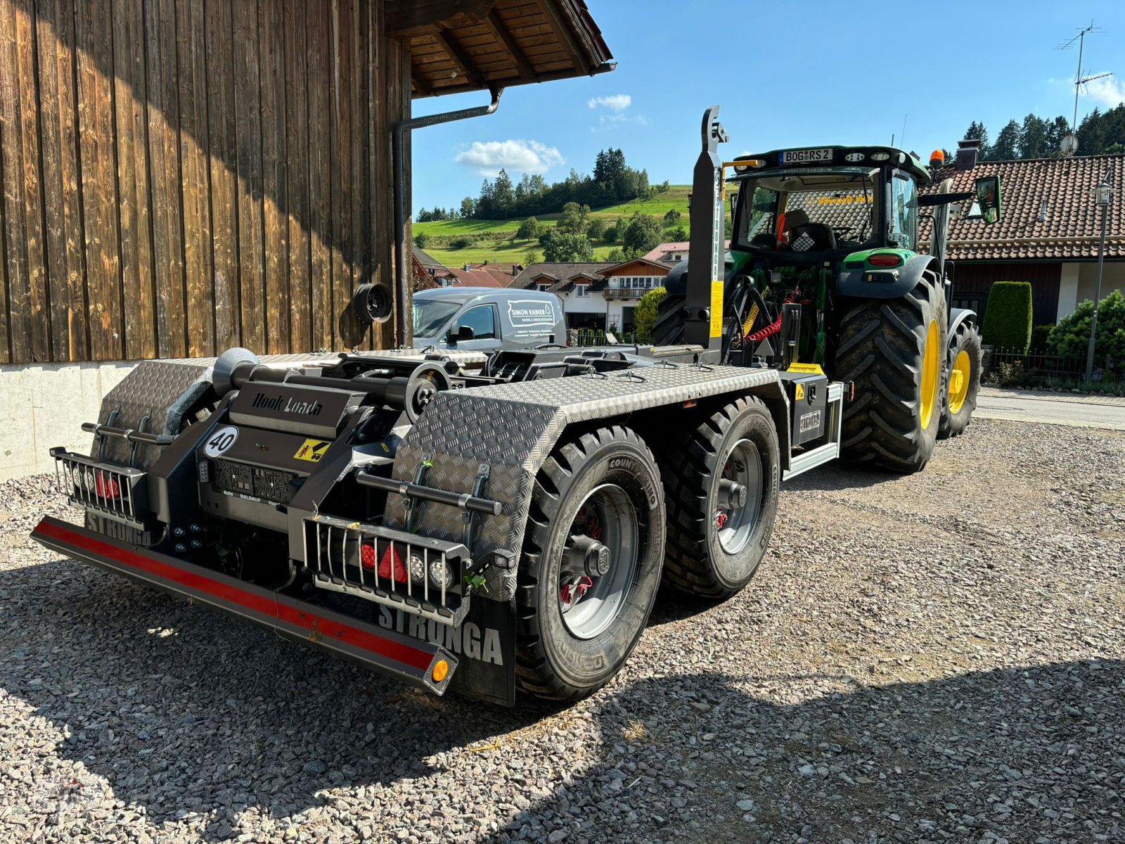 Hakenwagen of the type Stronga HL140, Neumaschine in Haibach (Picture 2)