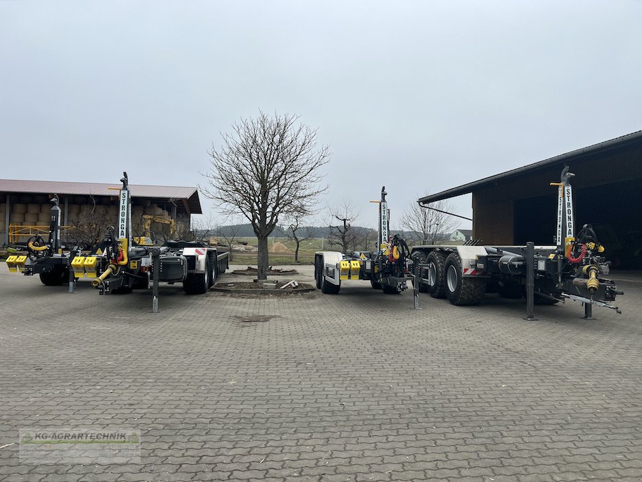 Hakenwagen del tipo Stronga HookLoada HL 260DT XL Hakenliftanhänger, Neumaschine en Langensendelbach (Imagen 3)