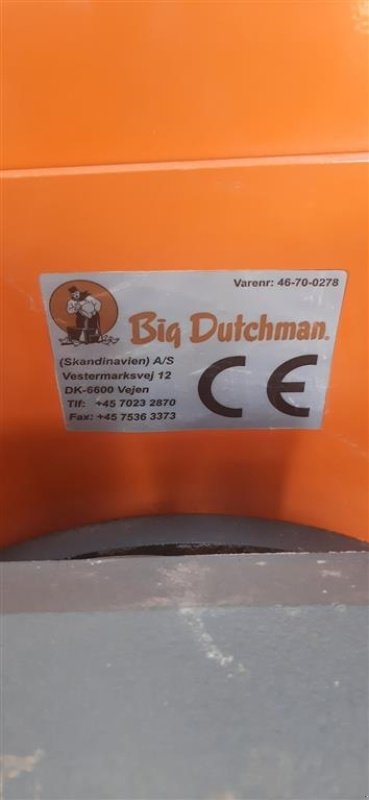 Hammermühle van het type Big Dutchman 15 kW - med automatisk frekvensstyret støvsuger, Gebrauchtmaschine in Egtved (Foto 5)