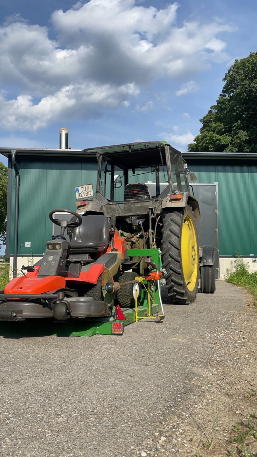 Heckcontainer a típus Eigenbau Transportbox, Gebrauchtmaschine ekkor: Pixendorf (Kép 1)