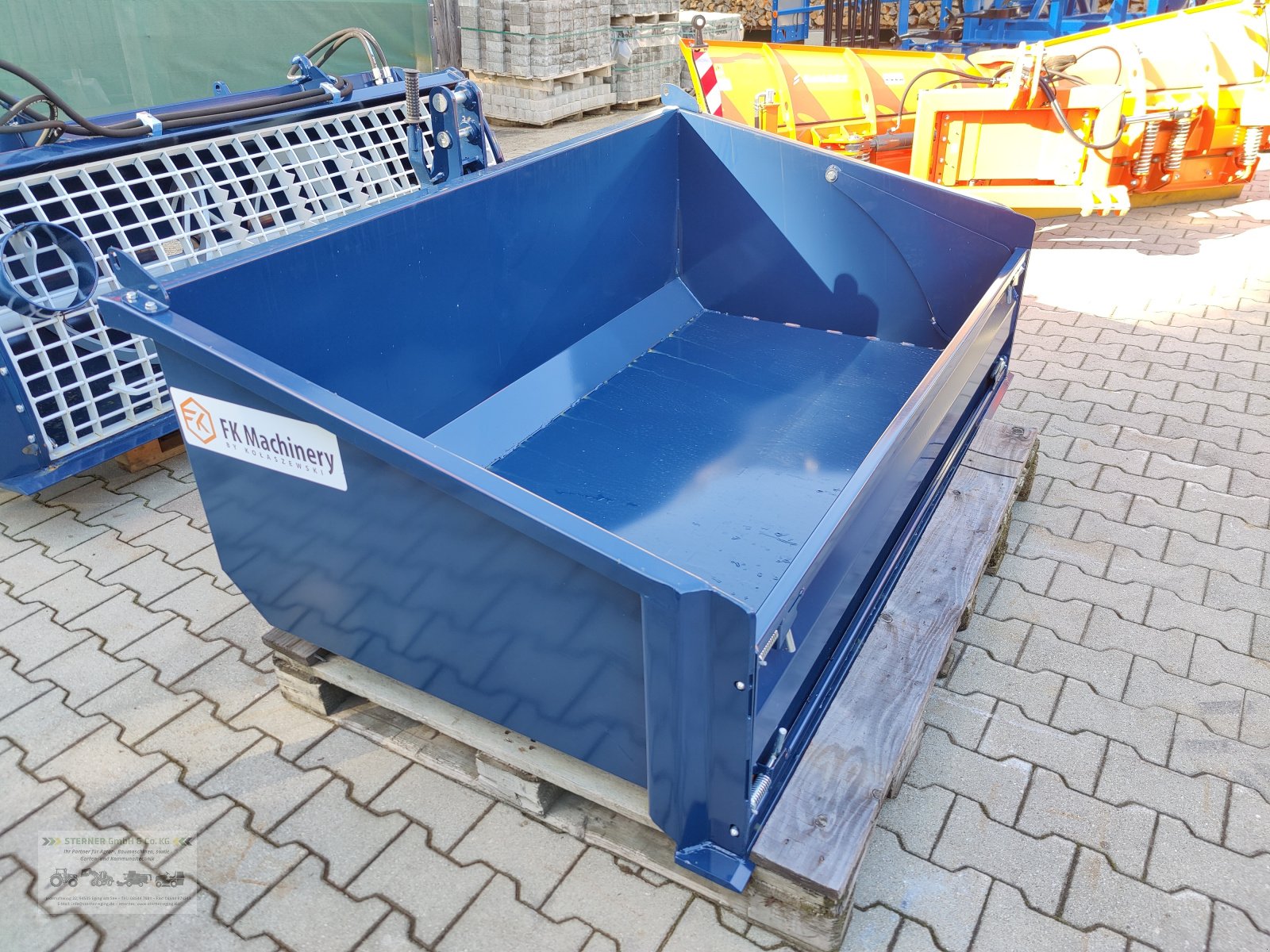 Heckcontainer του τύπου FK Machinery Transportcontainer 200, Neumaschine σε Eging am See (Φωτογραφία 2)