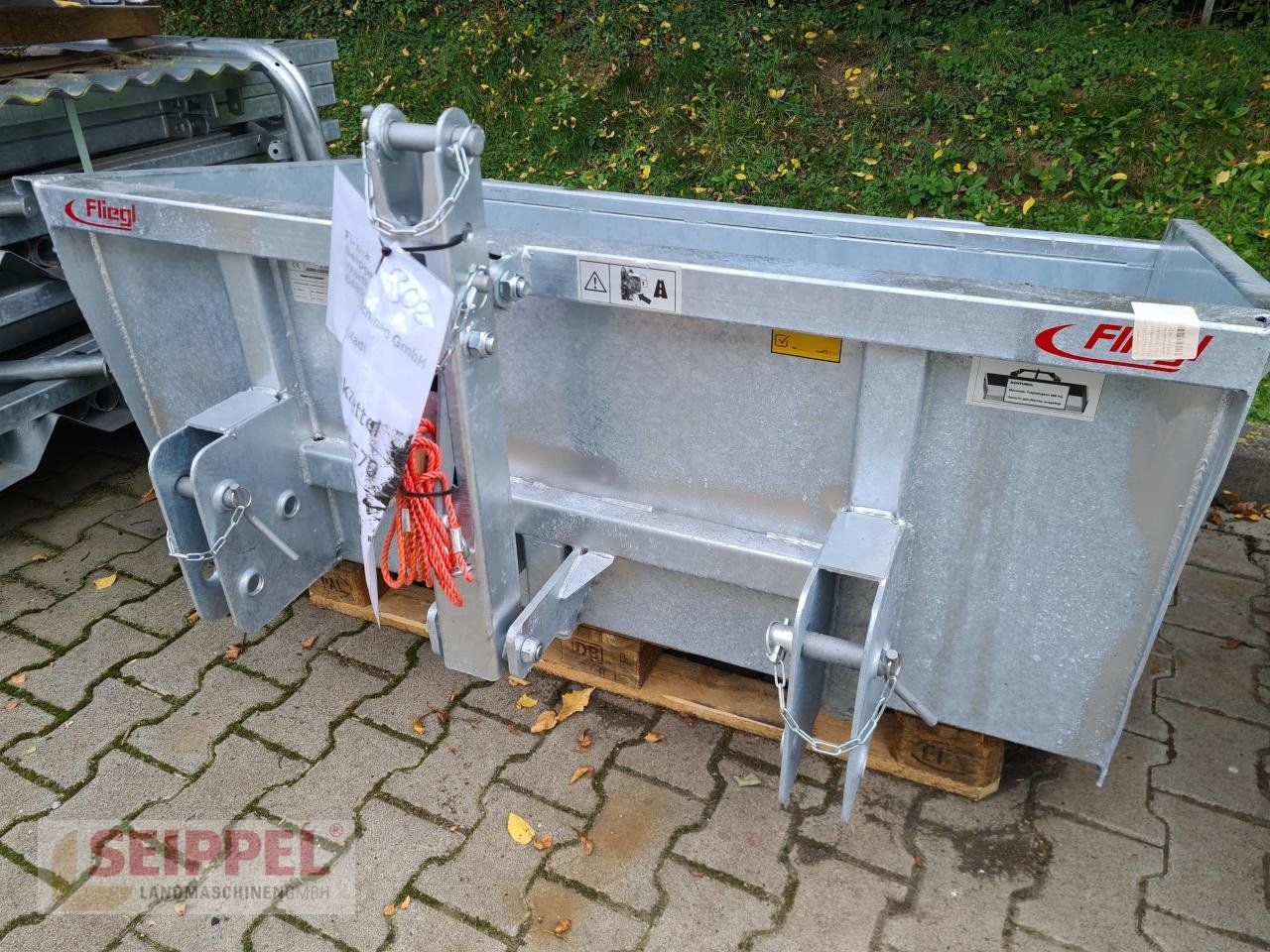 Heckcontainer typu Fliegl HECKSCHAUFEL 150, Neumaschine w Groß-Umstadt (Zdjęcie 1)