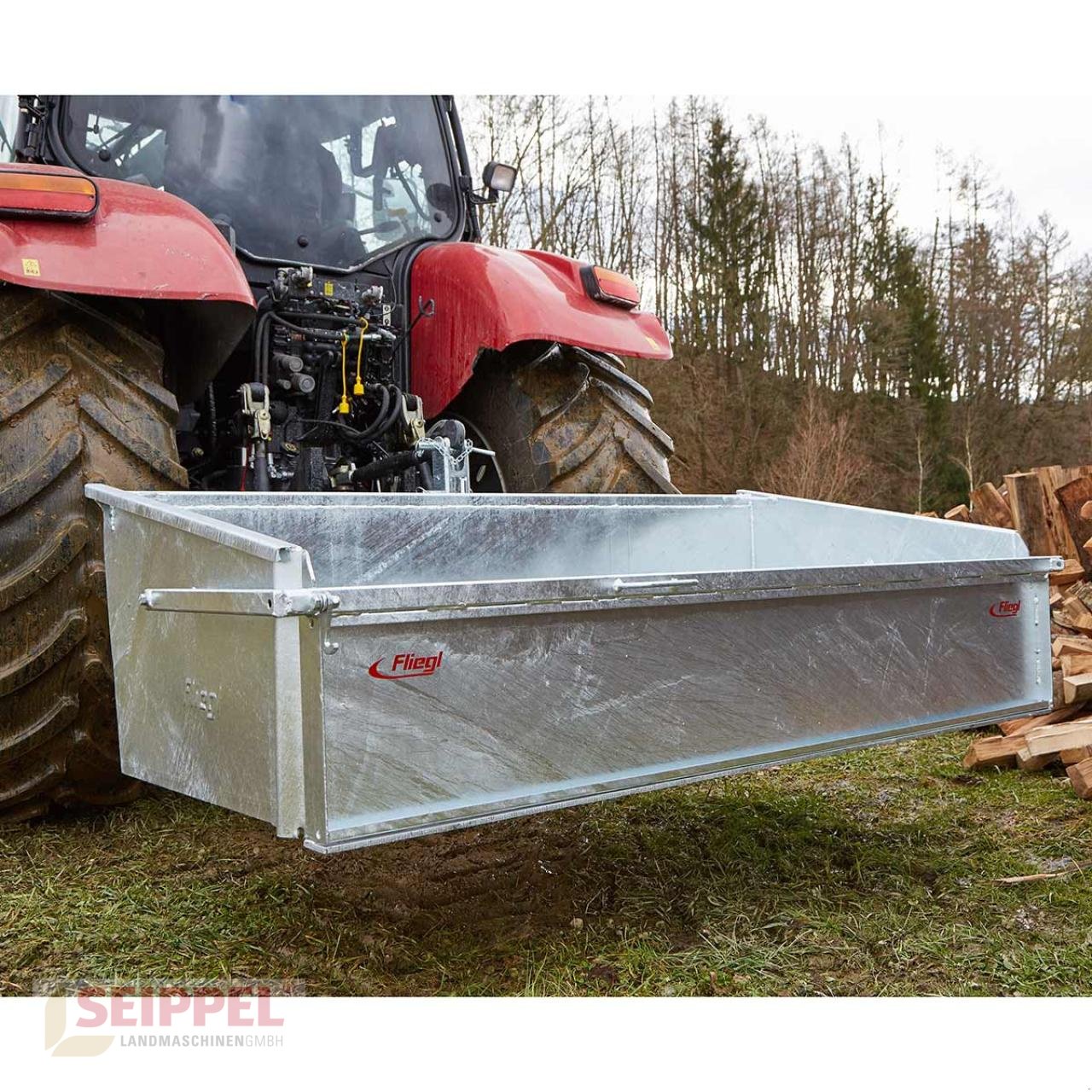 Heckcontainer Türe ait Fliegl Heckschaufel 1800 me, Neumaschine içinde Groß-Umstadt (resim 1)