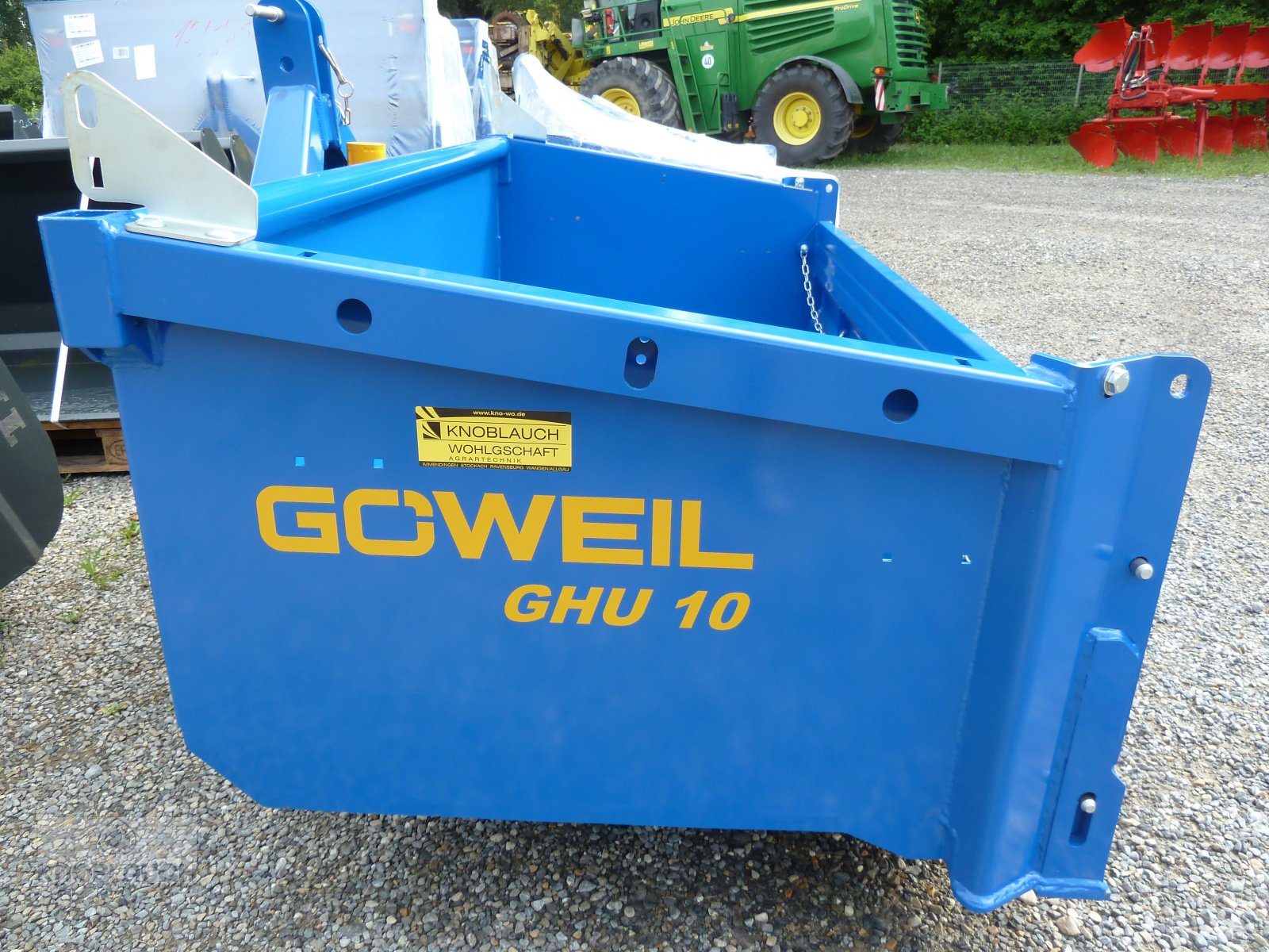 Heckcontainer Türe ait Göweil GHU, Neumaschine içinde Ravensburg (resim 1)