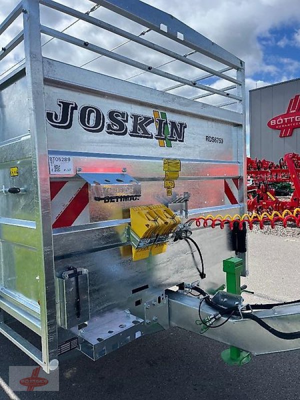 Heckcontainer Türe ait Joskin RDS 6750 Viehanhänger, Neumaschine içinde Oederan (resim 6)