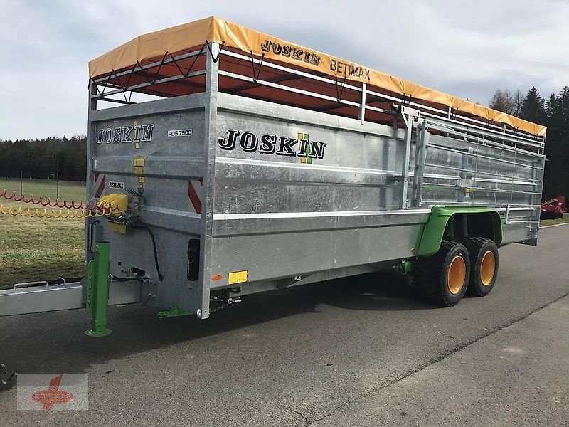 Heckcontainer du type Joskin RDS 7500 Viehanhänger, Neumaschine en Oederan (Photo 1)