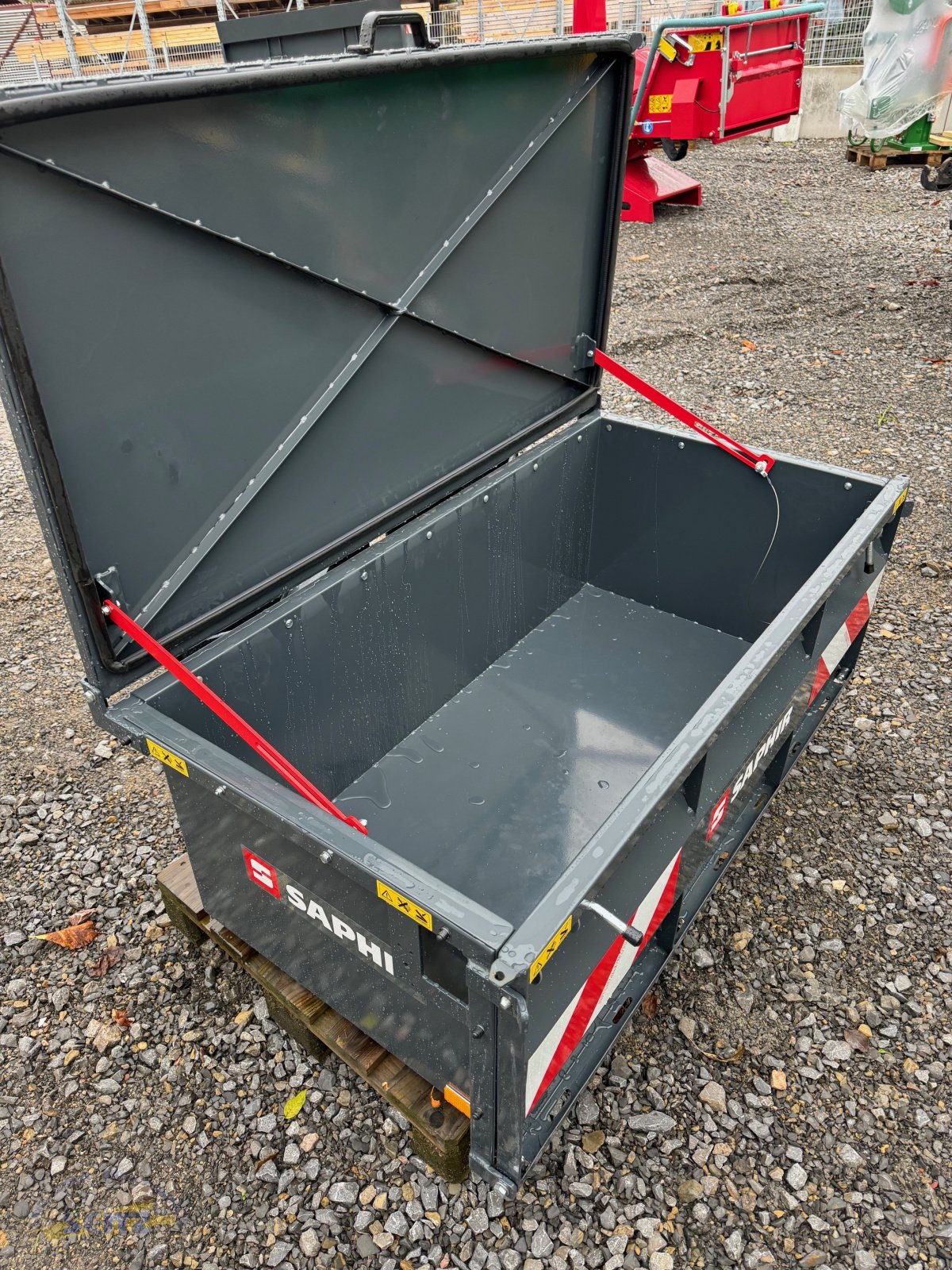 Heckcontainer del tipo Saphir TB 140, Neumaschine en Lindenfels-Glattbach (Imagen 4)