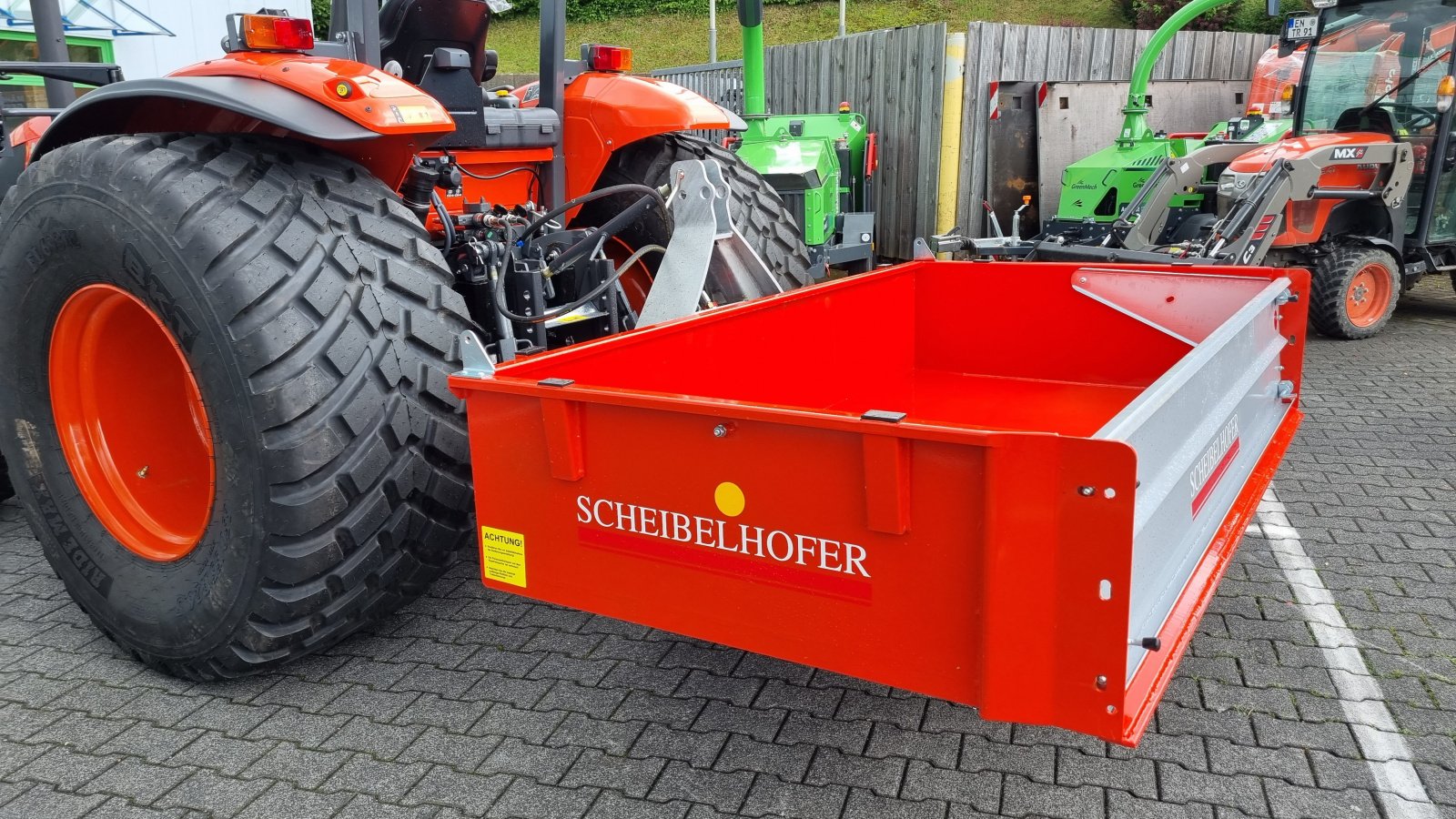 Heckcontainer van het type Scheibelhofer 220/2000 Twin, Neumaschine in Olpe (Foto 1)