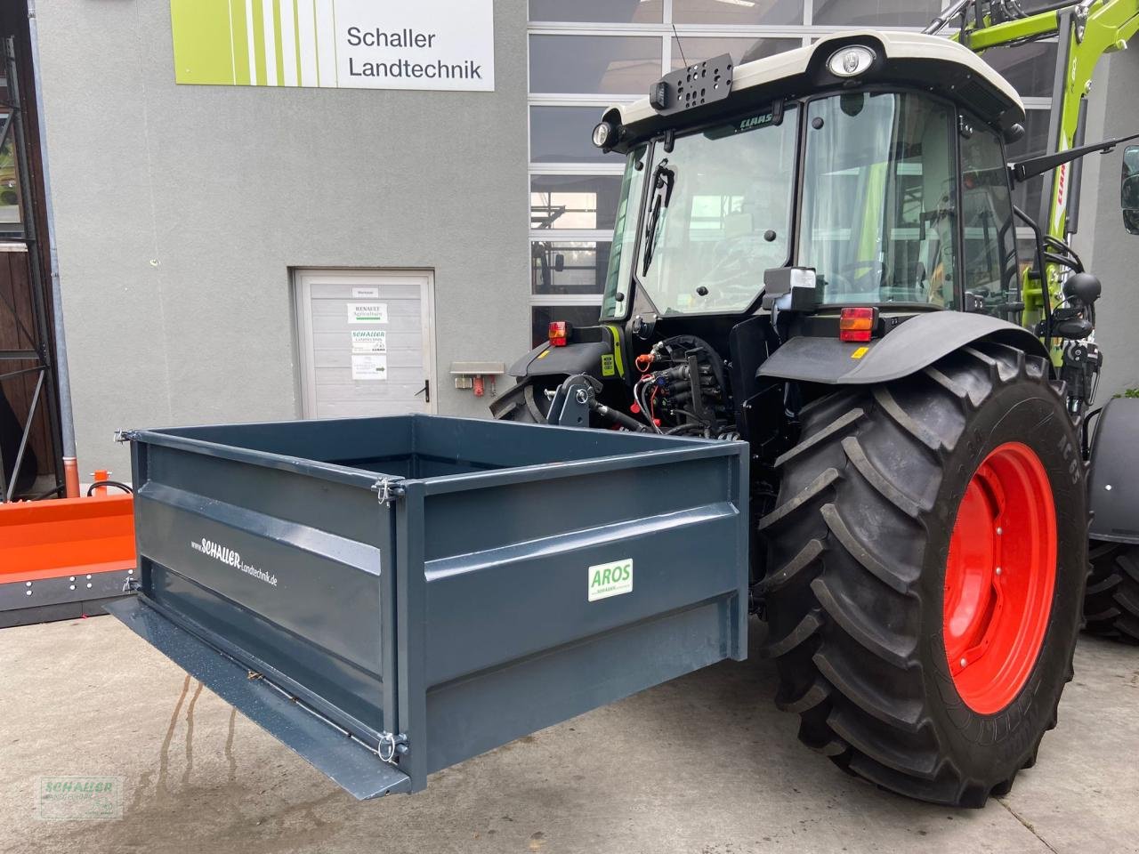 Heckcontainer Türe ait Sonstige AROS Hecktransportbox Hydraulisch kippbar, Neumaschine içinde Geiselhöring (resim 4)