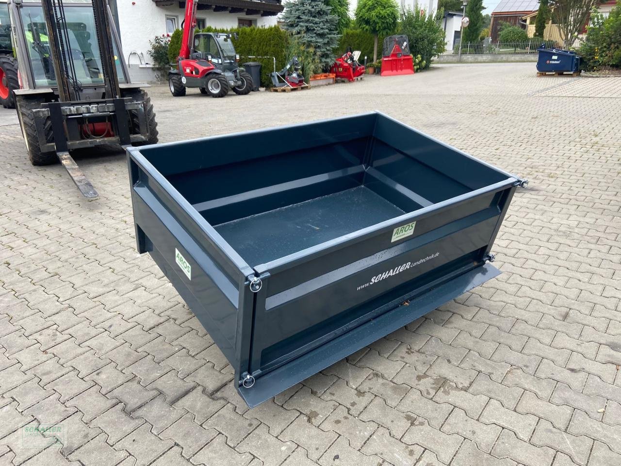 Heckcontainer Türe ait Sonstige AROS Hecktransportbox Hydraulisch kippbar, Neumaschine içinde Geiselhöring (resim 14)