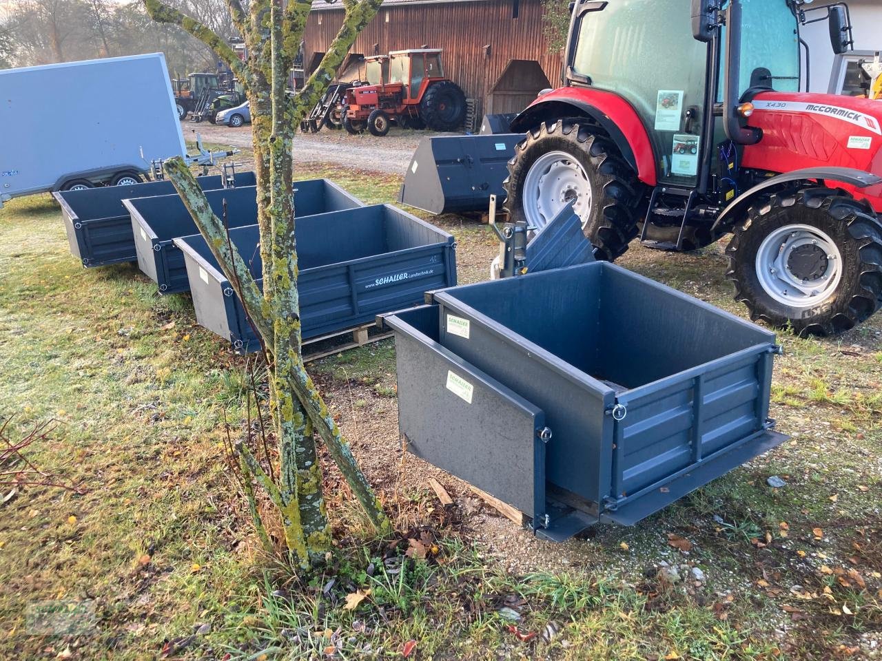 Heckcontainer typu Sonstige AROS Hecktransportbox kippbar, versch. Breiten SLHK, Traktobox, Heckbtransporbehälter, Neumaschine v Geiselhöring (Obrázok 11)