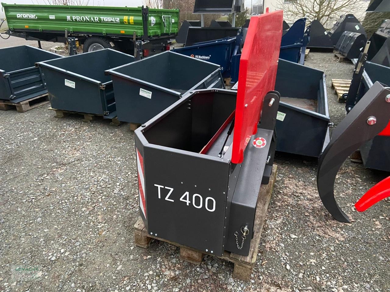 Heckcontainer typu Sonstige KRPAN Traktorkiste SLBOXTZ400 für Dreipunkt, Neumaschine v Geiselhöring (Obrázok 4)