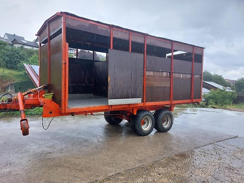 Heckcontainer типа Sonstige Viehanhänger, Gebrauchtmaschine в Bad Rappenau