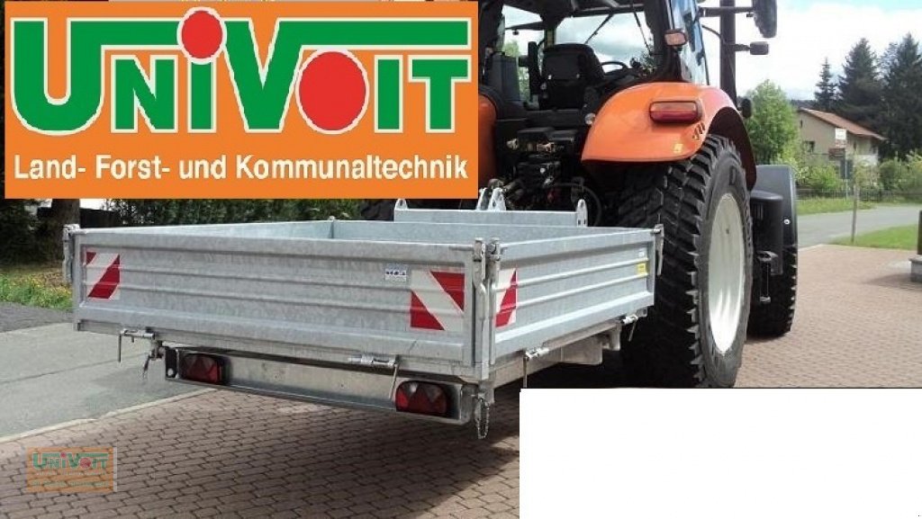 Heckcontainer Türe ait Univoit Heckcontainer Dreiseitenkipper Nutzlast 3500kg, Neumaschine içinde Warmensteinach (resim 3)