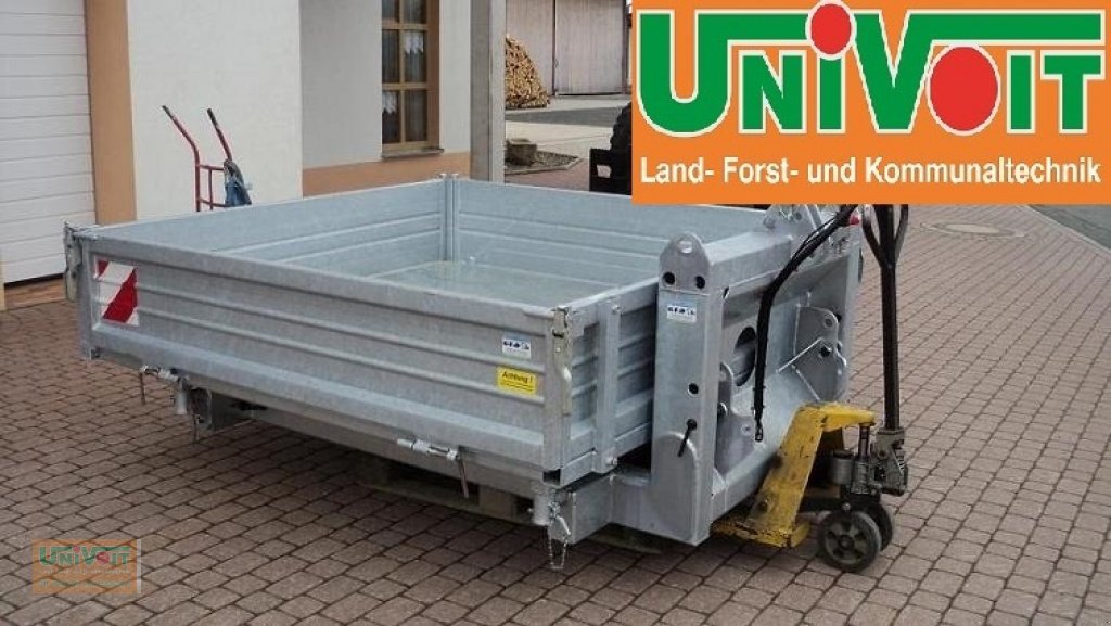 Heckcontainer del tipo Univoit Heckcontainer Dreiseitenkipper Nutzlast 3500kg, Neumaschine In Warmensteinach (Immagine 5)