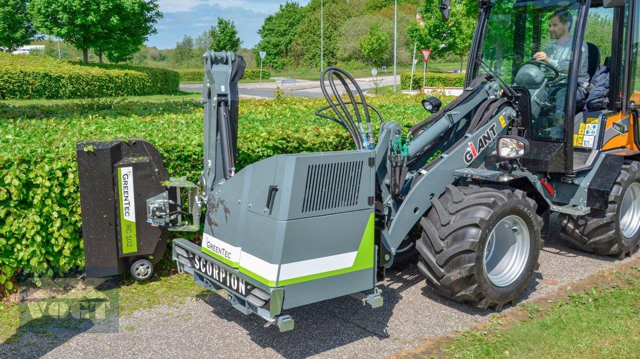 Heckenschere del tipo Greentec RC 102 Heckenmulcher für Ausleger /Bagger /Radlader /Traktor, Neumaschine In Schmallenberg (Immagine 12)