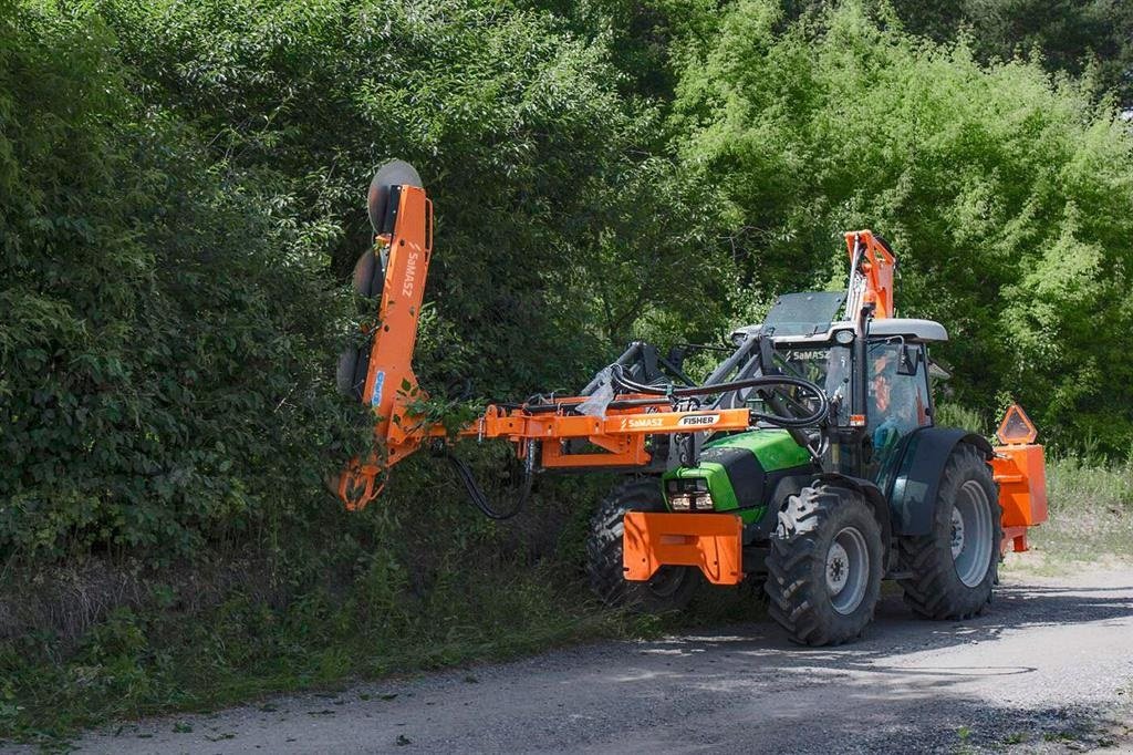 Heckenschere van het type SaMASZ Fisher Hydraulisk Arm Euro beslag, Gebrauchtmaschine in Hadsund (Foto 1)