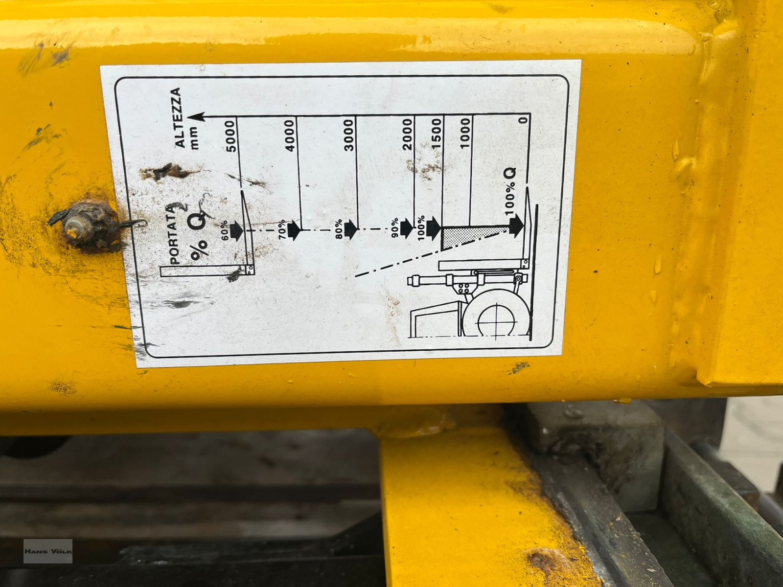 Heckstapler/Anbaustapler типа Orsi 10.250.3TR, Gebrauchtmaschine в Antdorf (Фотография 5)