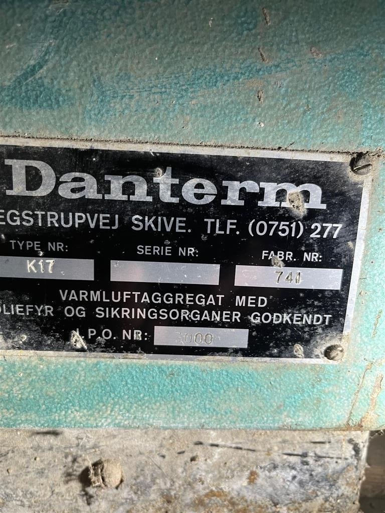 Heizgerät of the type Dantherm Værkstedsfyr med 6,5 m stålskorsten, Gebrauchtmaschine in Egtved (Picture 6)