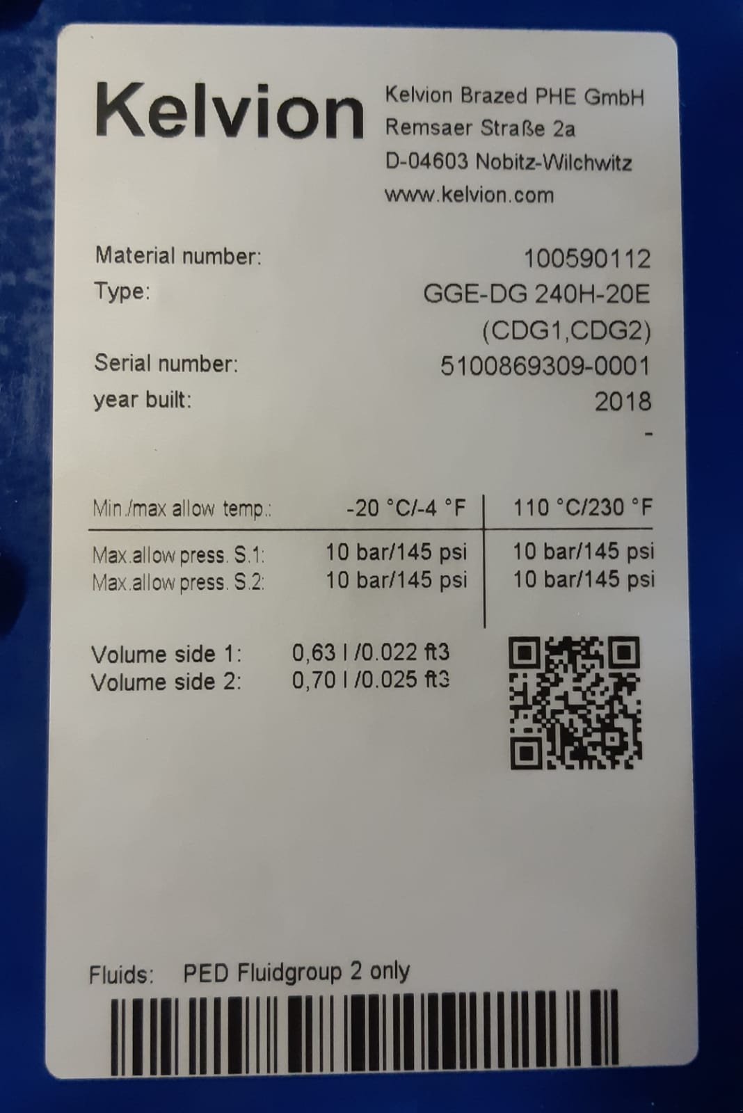 Heizung & Klima Türe ait SWEP 50 cm, Gebrauchtmaschine içinde Peuerbach (resim 3)