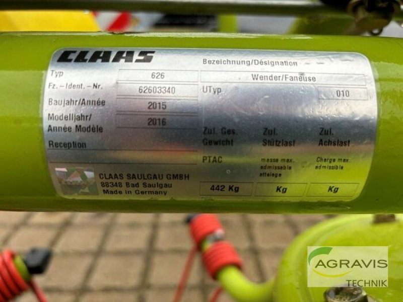 Heuwender typu CLAAS VOLTO 45, Gebrauchtmaschine v Schladen (Obrázek 7)