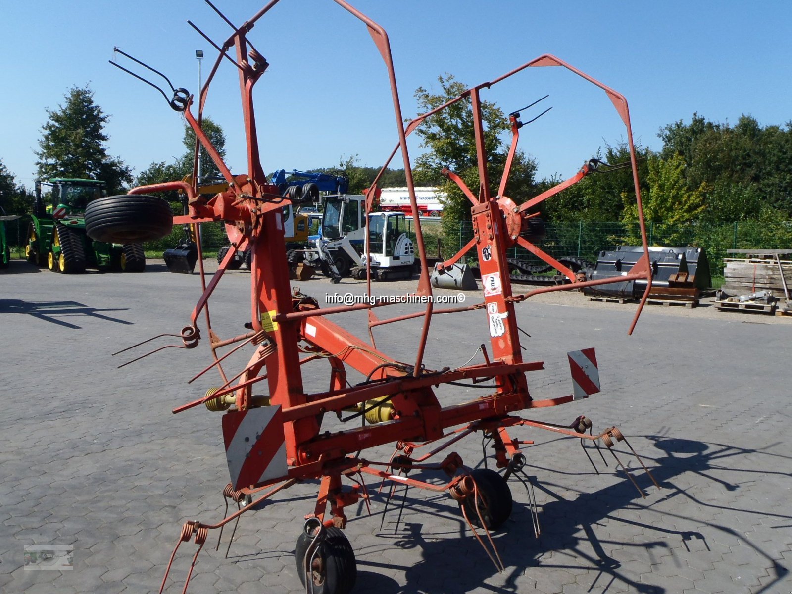 Heuwender tip Fella TH 520 incl. Gelenkwelle, Gebrauchtmaschine in Gescher (Poză 4)