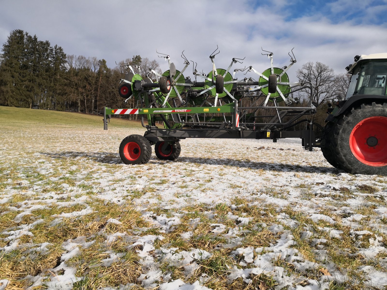 Heuwender типа Fendt Lotus 1020 T, Neumaschine в Zolling (Фотография 3)