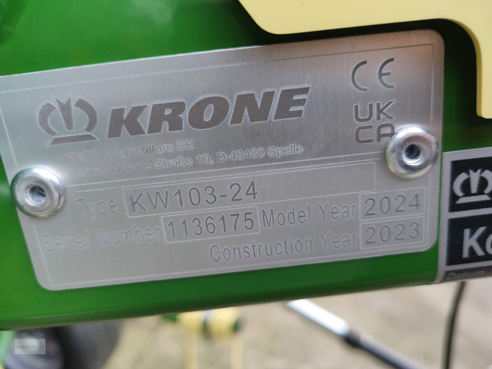 Heuwender от тип Krone Vendro 900, Neumaschine в Genthin (Снимка 4)