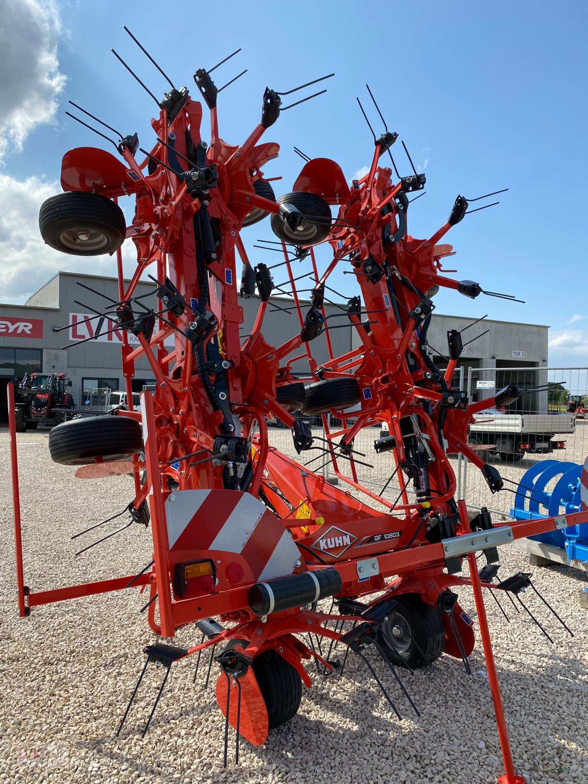 Heuwender tip Kuhn GF 10803 Giroheuer, Neumaschine in Weißenburg (Poză 6)