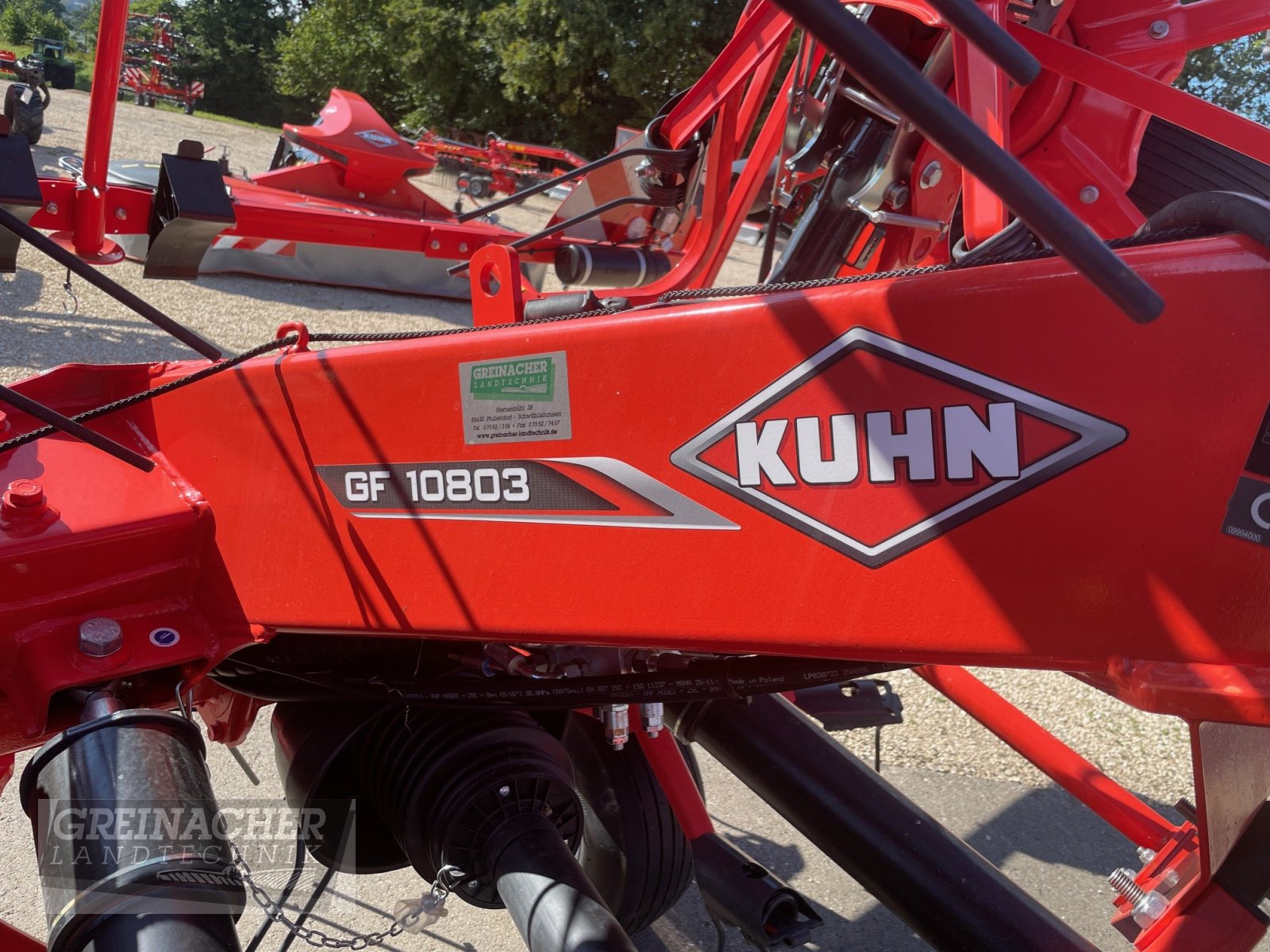 Heuwender tipa Kuhn GF 10803, Neumaschine u Pfullendorf (Slika 2)