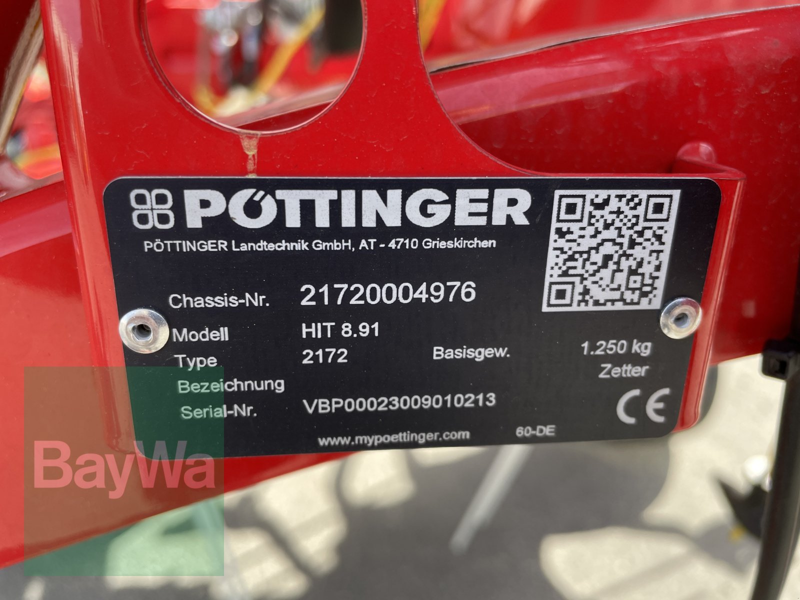 Heuwender tip Pöttinger Hit 8.91 *Miete ab 288€/Tag, Mietmaschine in Bamberg (Poză 9)