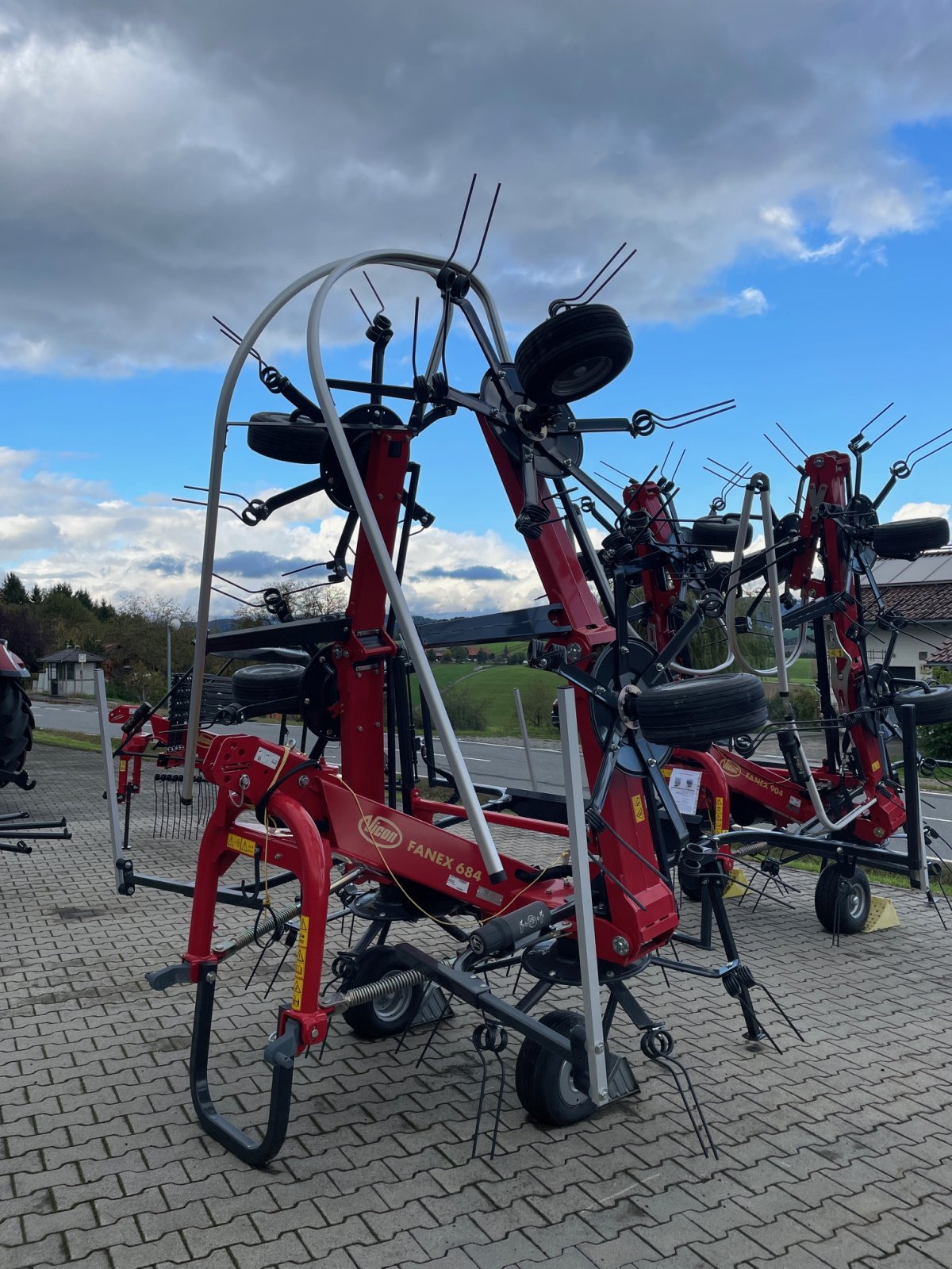 Heuwender del tipo Vicon Fanex 684, Neumaschine en Fürsteneck (Imagen 2)