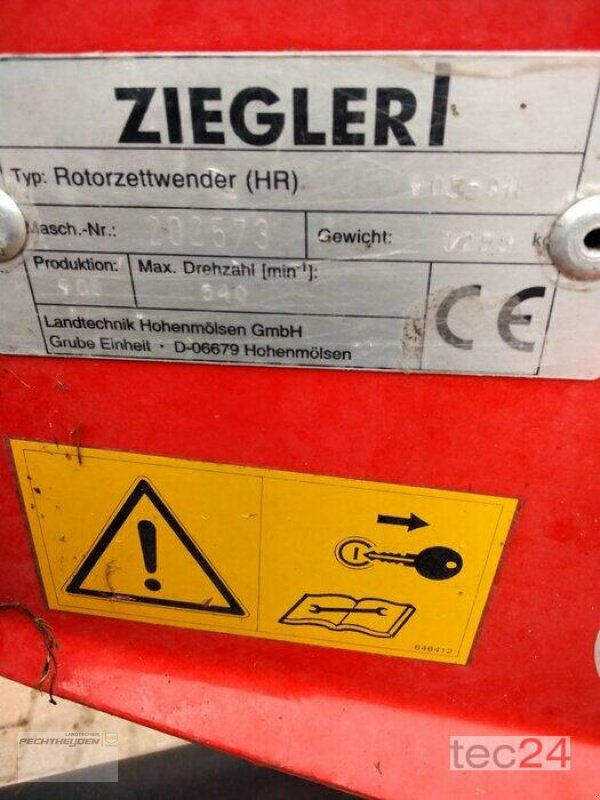 Heuwender tipa Ziegler HR 905 DH, Gebrauchtmaschine u Rees (Slika 4)