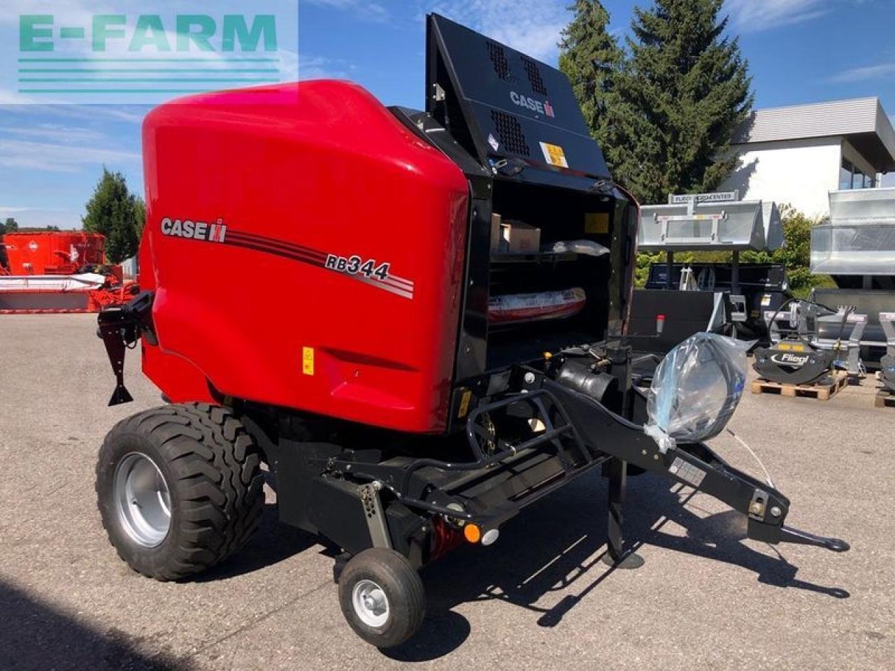 Hochdruckpresse Türe ait Case IH rb 344 rc rundballenpresse, Gebrauchtmaschine içinde SANKT MARIENKIRCHEN BEI SCHÄRDING (resim 2)