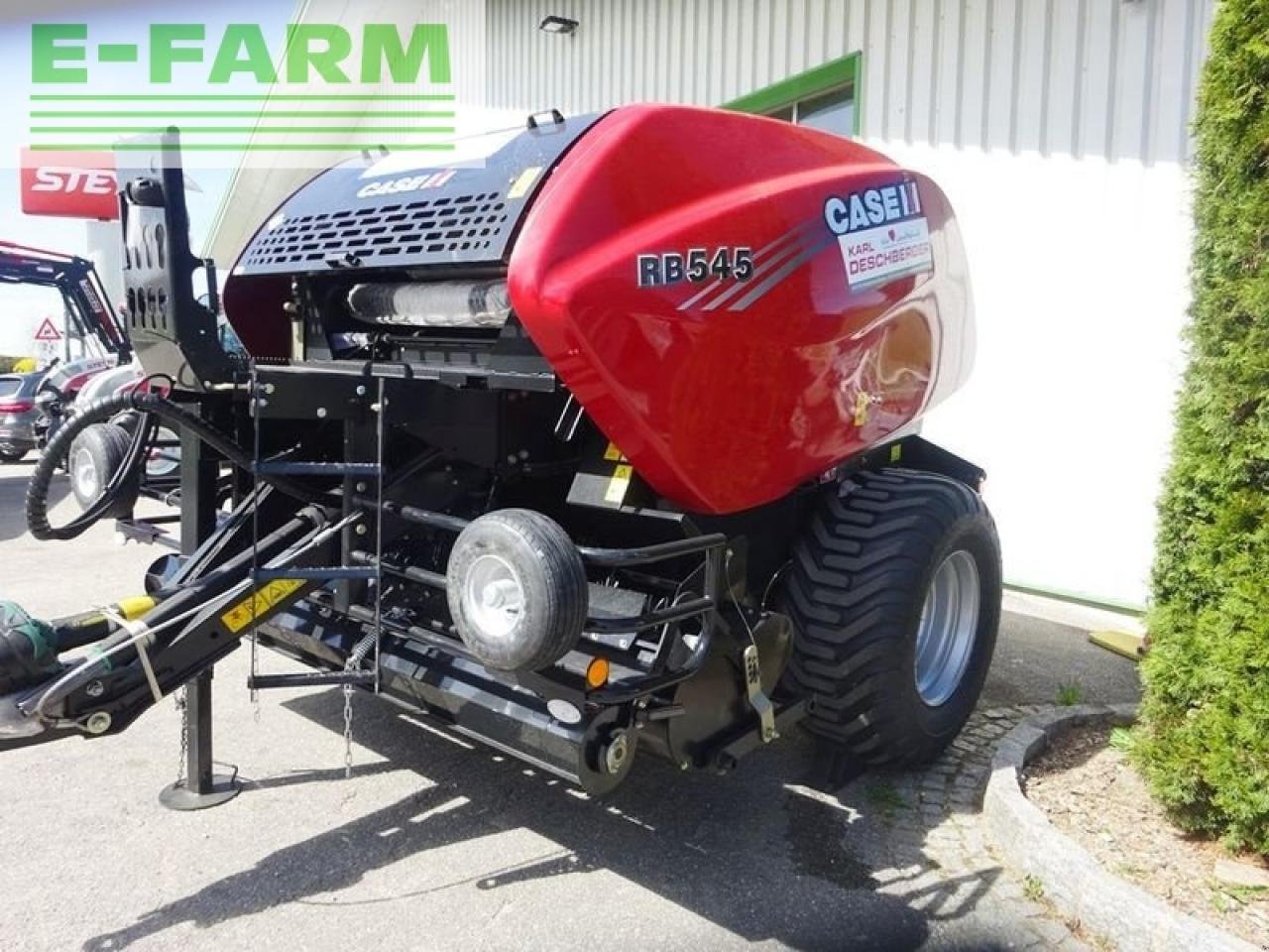 Hochdruckpresse a típus Case IH rb 545 rundballenpresse, Gebrauchtmaschine ekkor: SANKT MARIENKIRCHEN BEI SCHÄRDING (Kép 1)