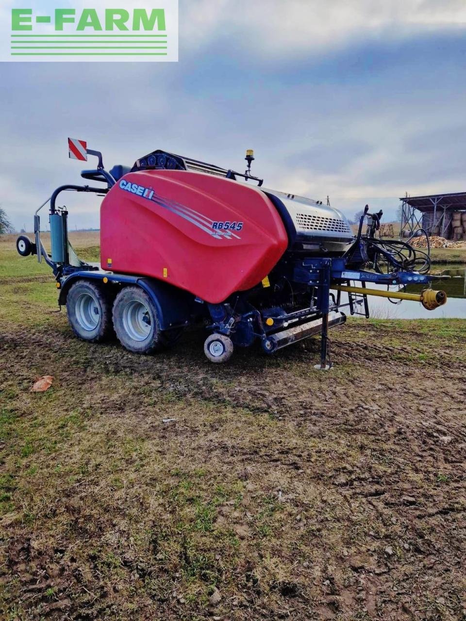 Hochdruckpresse tip Case IH RB 545, Gebrauchtmaschine in Hamburg (Poză 2)