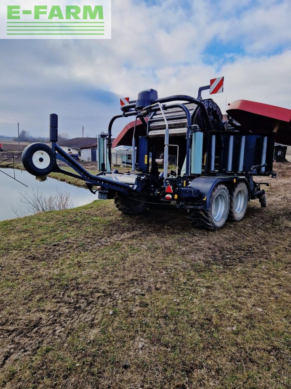 Hochdruckpresse Türe ait Case IH RB 545, Gebrauchtmaschine içinde Hamburg (resim 11)