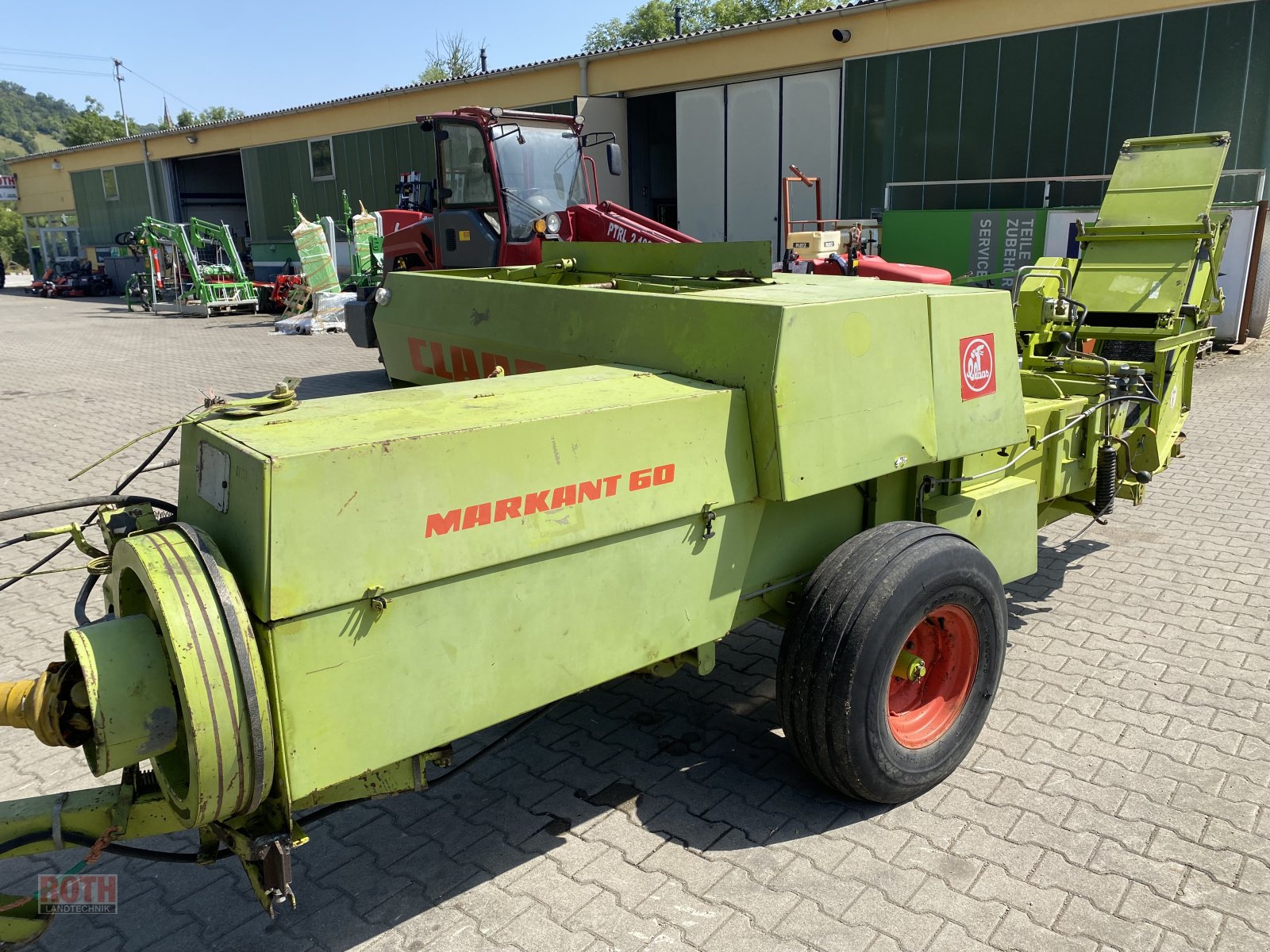 Hochdruckpresse des Typs CLAAS Markant 60, Gebrauchtmaschine in Untermünkheim (Bild 5)