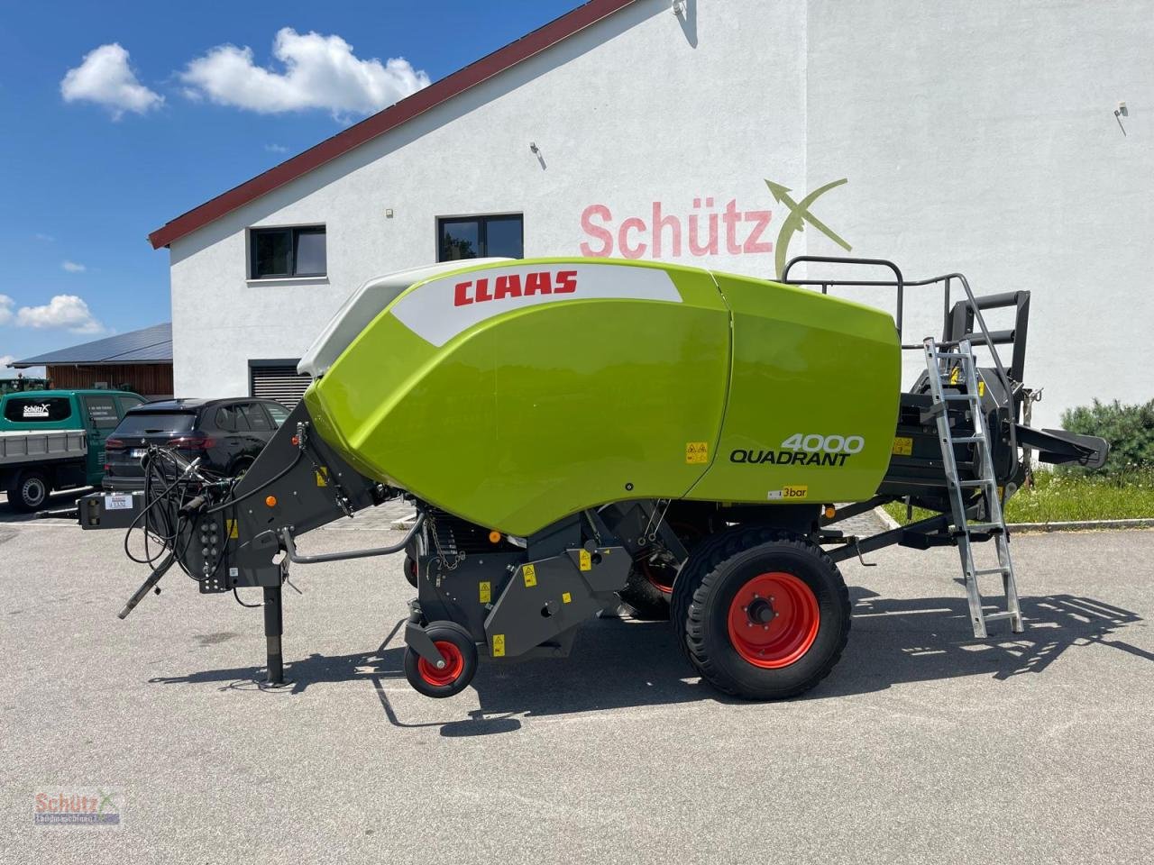 Hochdruckpresse typu CLAAS Presse Quadrant 4000, Gebrauchtmaschine v Schierling (Obrázek 2)