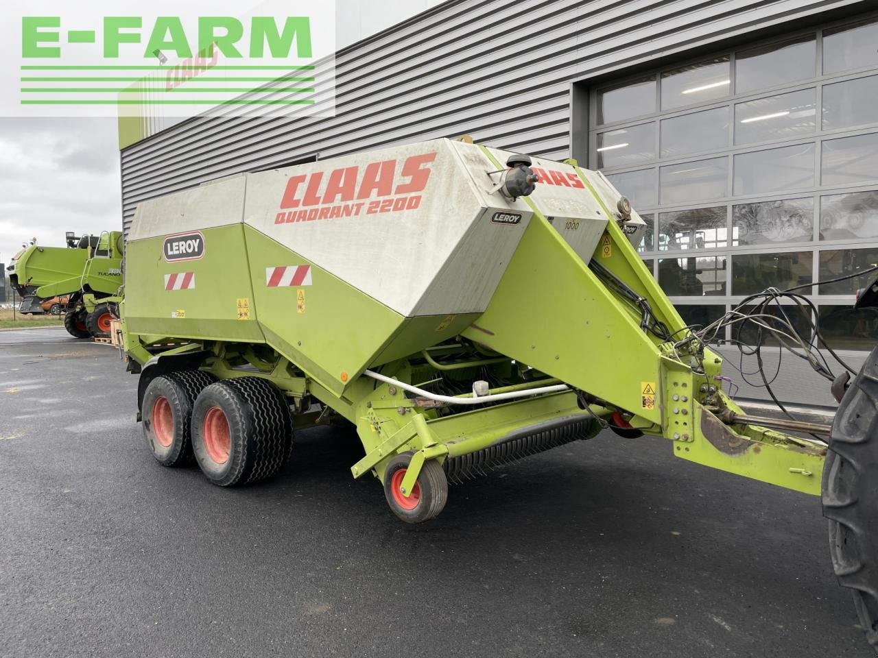 Hochdruckpresse типа CLAAS quadrant 2200, Gebrauchtmaschine в SAULZET (Фотография 7)