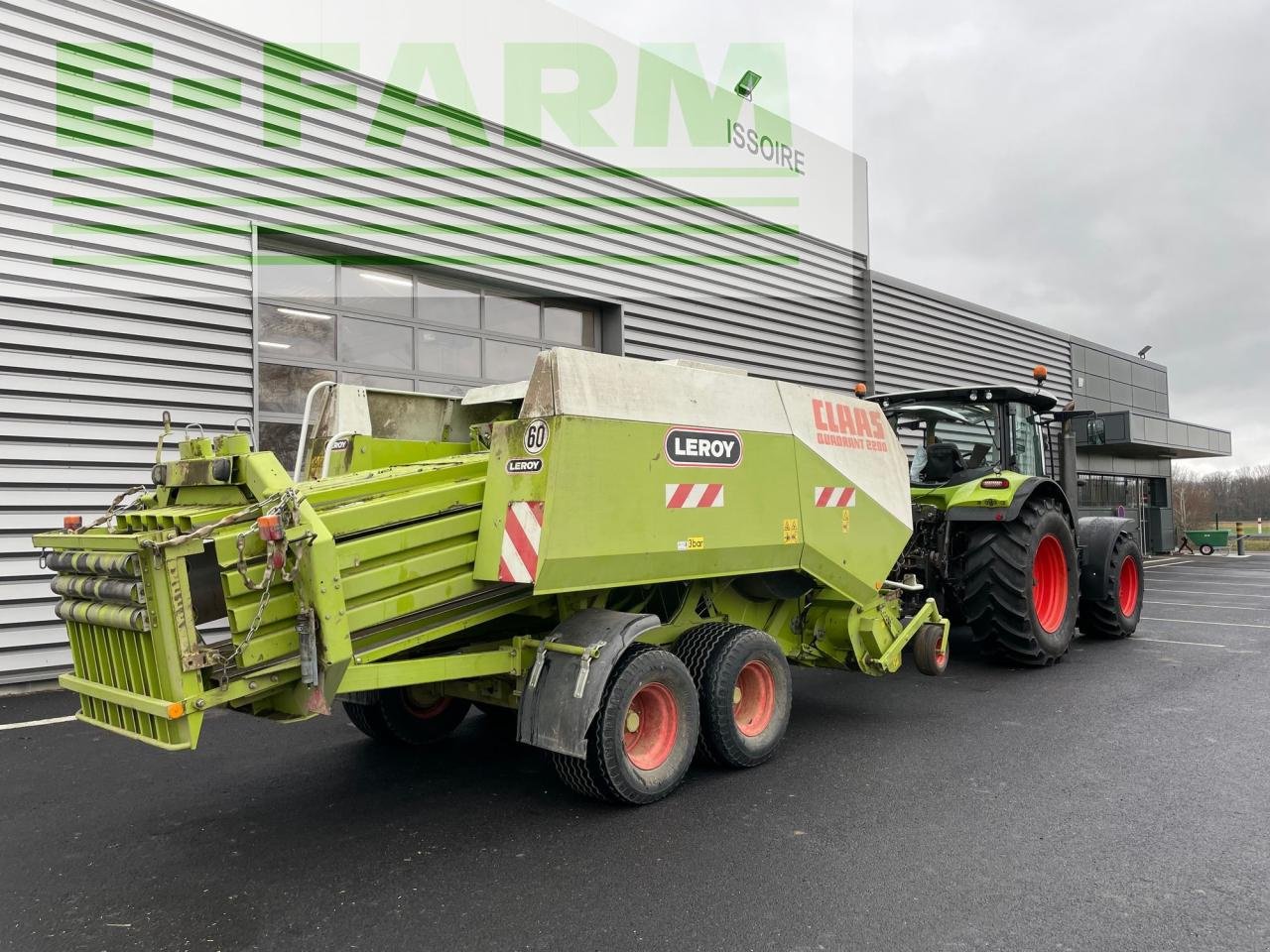 Hochdruckpresse van het type CLAAS quadrant 2200, Gebrauchtmaschine in SAULZET (Foto 4)