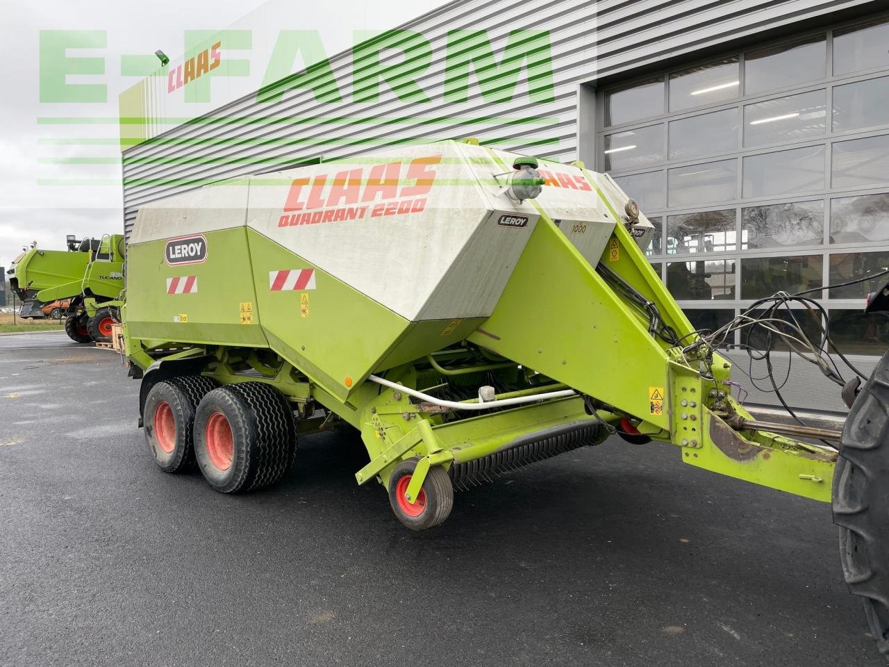 Hochdruckpresse van het type CLAAS quadrant 2200, Gebrauchtmaschine in SAULZET (Foto 7)