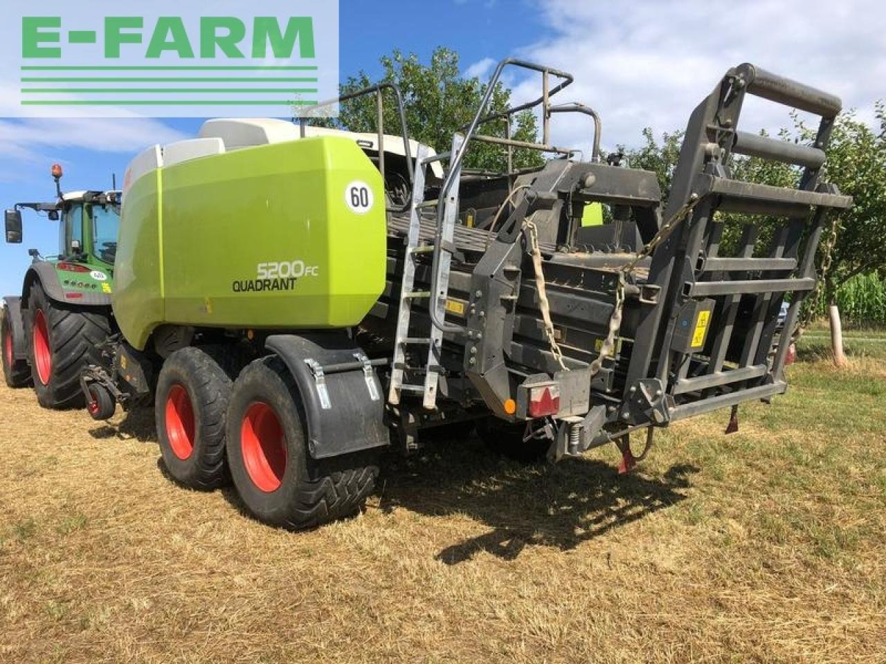 Hochdruckpresse tip CLAAS quadrant 5200 fine cut mit wiegeeinrichtung und hydraulischer pickup, Gebrauchtmaschine in LÜTZELBACH/ MODAUTAL (Poză 5)