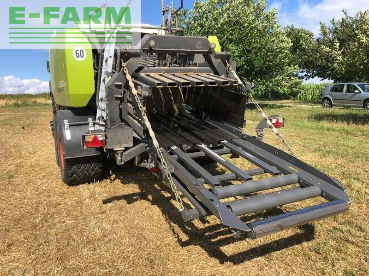 Hochdruckpresse of the type CLAAS quadrant 5200 fine cut mit wiegeeinrichtung und hydraulischer pickup, Gebrauchtmaschine in LÜTZELBACH/ MODAUTAL (Picture 8)