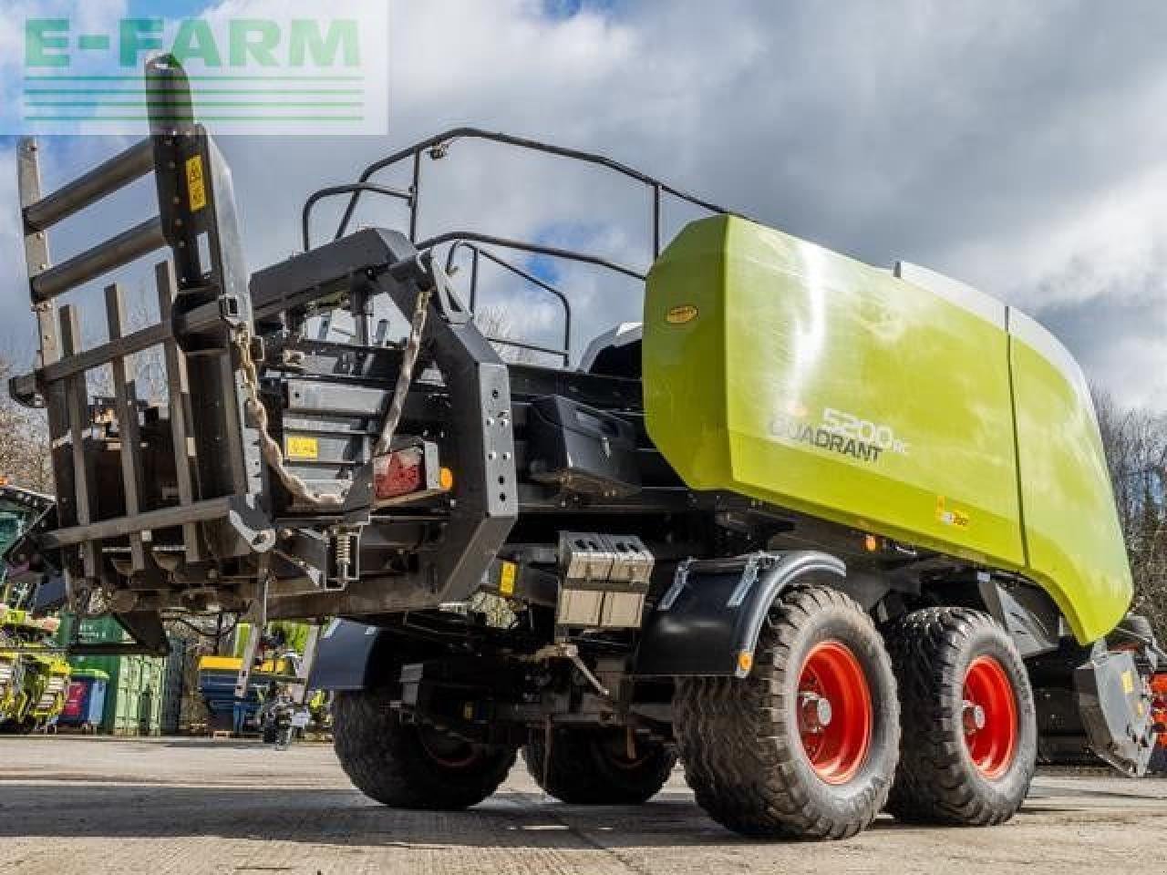 Hochdruckpresse del tipo CLAAS QUADRANT 5200 RC, Gebrauchtmaschine en LAUNCESTON (Imagen 8)